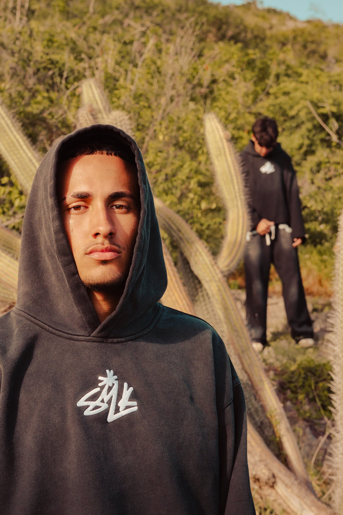 SILK ROAD DISTRESSED HOODIE