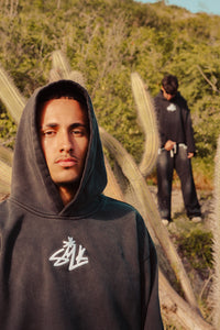 SILK ROAD DISTRESSED HOODIE