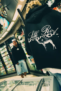SILK ROAD DISTRESSED HOODIE