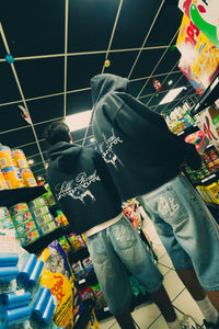 SILK ROAD DISTRESSED HOODIE