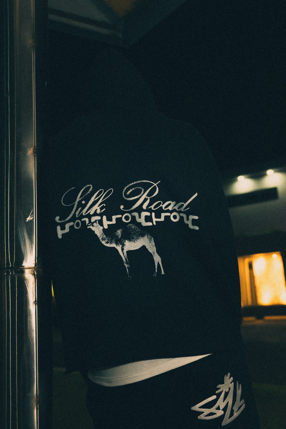 SILK ROAD DISTRESSED HOODIE