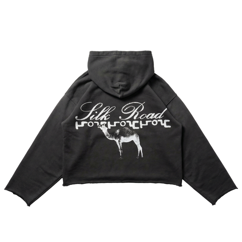 SILK ROAD DISTRESSED HOODIE